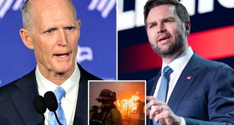 Florida Sen. Rick Scott calls for federal probe into Californiaâs wildfire prevention spending